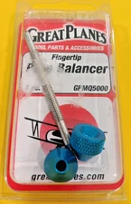 GREAT PLANES ~ NIP!  PN #GPMQ5000   FINGER TIP PROP BALANCER