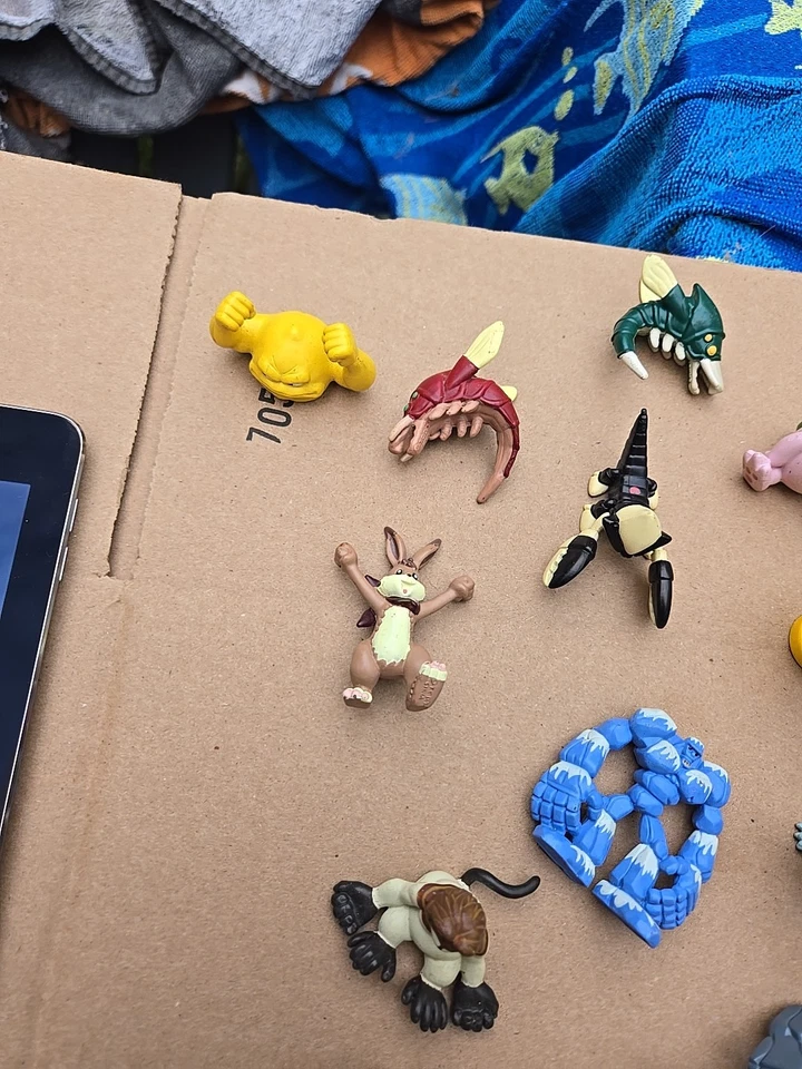 Minifigura Monster Rancher Lote de 21 Figuras PVC 1999 Playmates Vintage T.C.D.T Foto 4 de 4