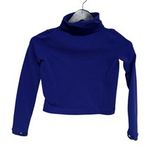 Ivviva By Lululemon Youth Girls Long Sleeve Turtleneck Top Size 8 - 15 x 15.5