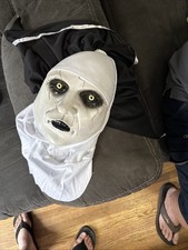 The Scary Nun Halloween Face