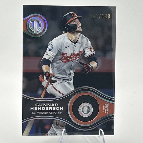 2025 Topps Tribute Gunnar Henderson Stamp of Approval Relic Patch 1 /199