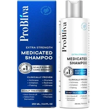 ProBliva Medicated Anti-Fungal Shampoo: Extra Strength Hair Treatment for Dandru