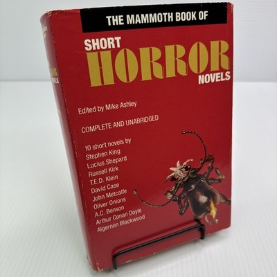 Mammoth Book of Short Horror Novels HC The Monkey Stephen King TED Klein &Others