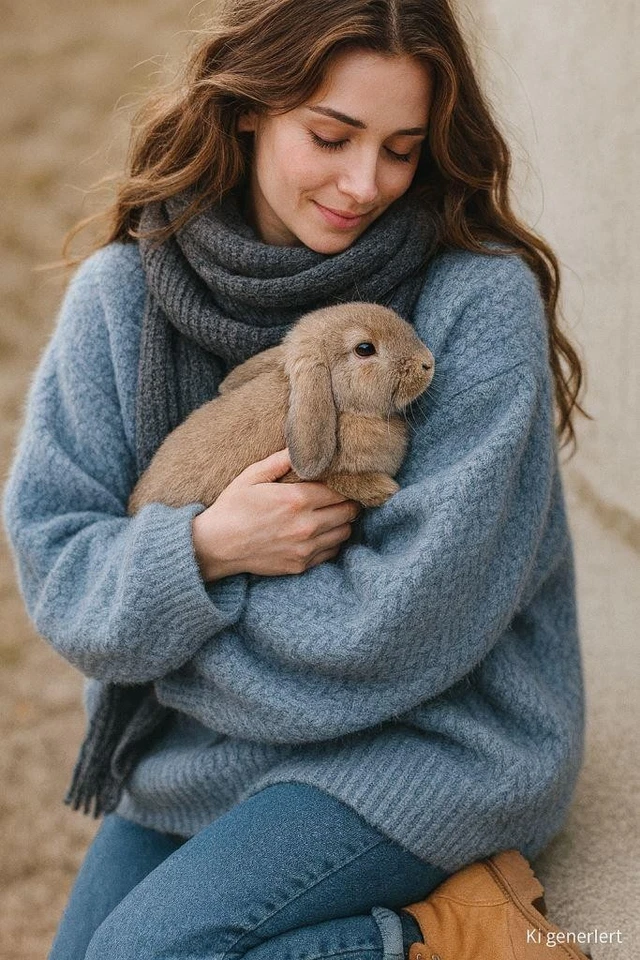 Viskosejersey Strickoptik uni braun Strick Muster meterware (Preis=0,5m) - Bild 2 von 4