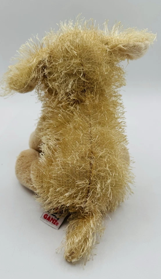 Ganz Webkinz Golden Retriever Spikey Tan Plush Puppy Dog 7”HM010 No Code - Image 4 of 4