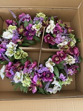 Balsam Hill 28  Amethyst Garden Wreath