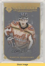 2019-20 Upper Deck Ultimate Collection Introductions Martin Fehervary READ 0v7