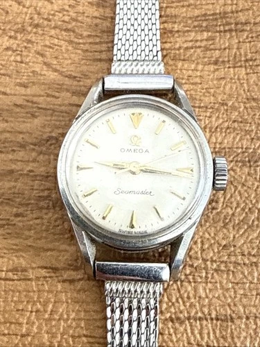 VINTAGE OMEGA SEAMASTER LADIES  WATCH FOR REPAIR OR PARTS