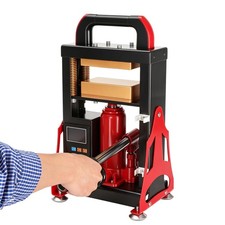 5 Ton Hydraulic Heat Press Machine With Lcd Screen With Dual Dab Heated Plates
