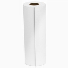 White Packing Paper Roll 12&rdquo;W x 350'L Newsprint Paper Roll for Packing Moving...