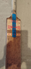 Cloughard and sons Short Handle Cricket Bat Blue Grip Spring Handle Round Toe