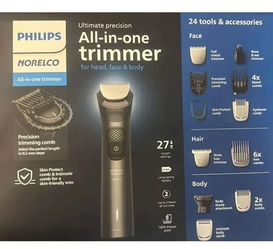 Philips Norelco All n 1Electric 24-in-1 Beard, Hair &Body Tr