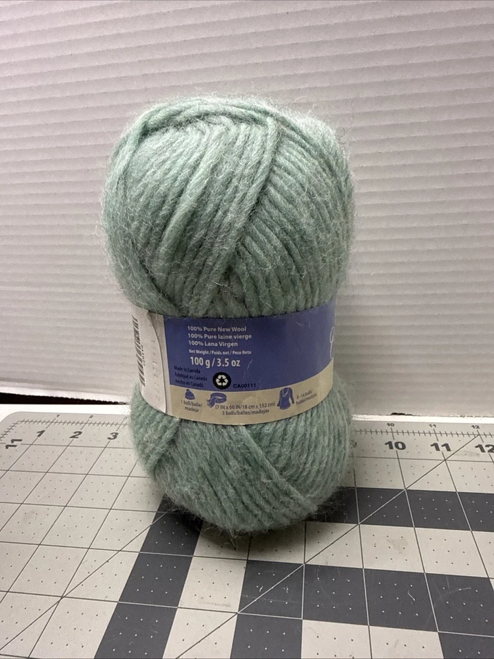 Patons Classic Wool Roving Yarn, 100% wool, 1 Pack of 1 Skein Low Tide - Image 3 of 4