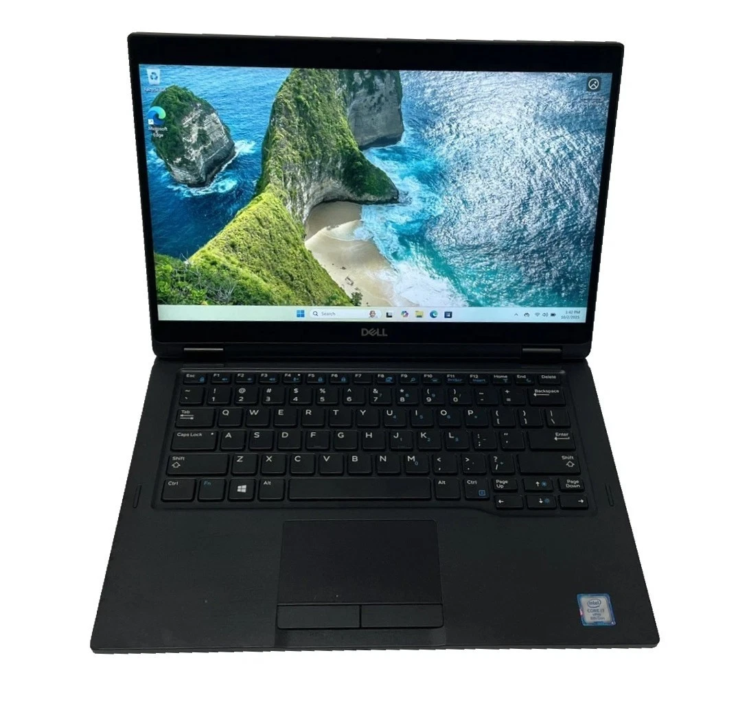 Dell Intel Core i7 8th Gen. PC Laptops & Netbooks 13-13.9 in