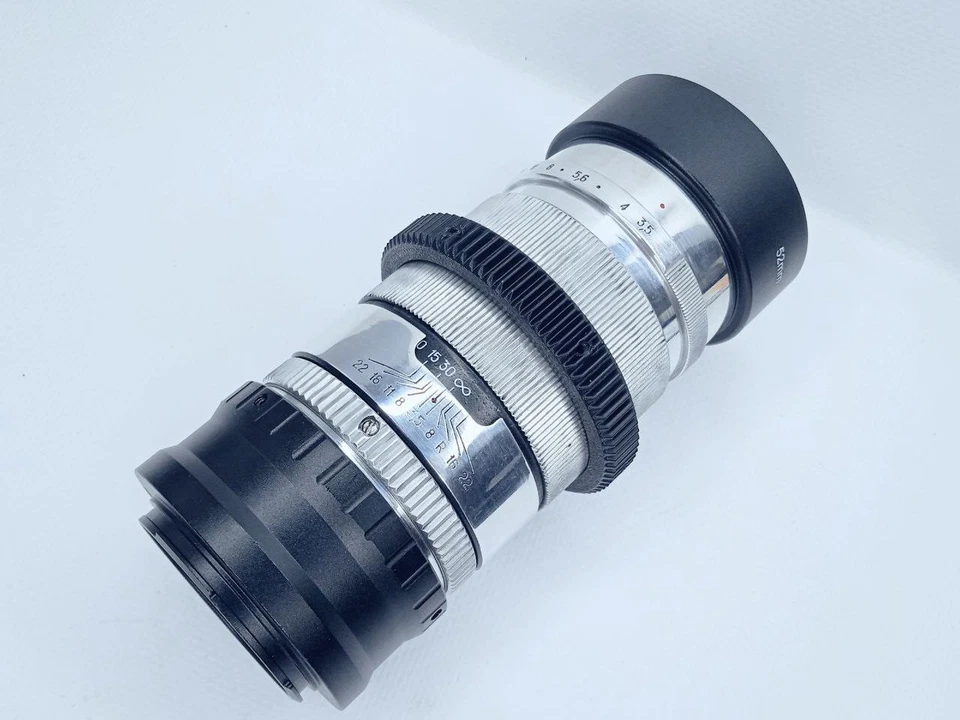 Vintage Jupiter 37A 135mm f/3.5 Sony E mount Portrait tele lens Telephoto SILVER - Image 3 of 4