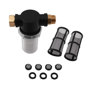 #ad #ad 3 4quot; Inline Brass Filter for Pressure Washer Garden Hose Mesh Screen Stainless $16.02