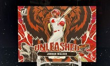 Jordan Walker 2023 Panini Donruss Unleashed Red /149 #U5 Cardinals