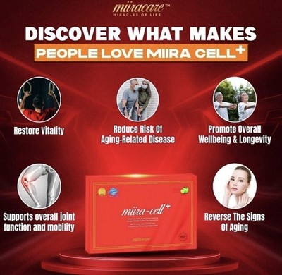 Miira-cell plus -By Revoobit International-24 sachets per box X1