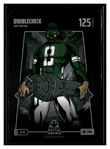 Bo Jackson Battle Arena Alpha #BF-50 Doublecheck Aaron Rodgers Steel Battlefoil