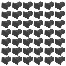 200pcs SC Fiber Optic Dust Caps for SC Female Fiber Optic Connector, Black