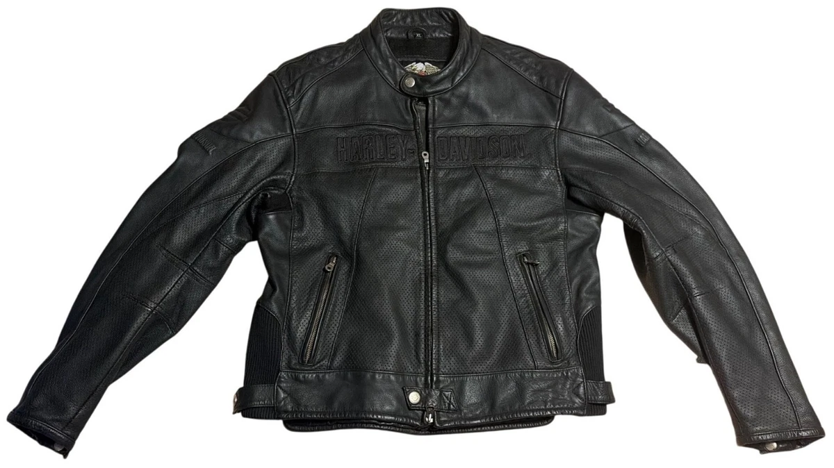 Harley Davidson Leather Jacket Embossed for sale | eBay