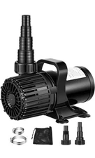 VIVOSUN 3000 GPH Submersible Water Pump with Barrier Bag, 150W Pond Pump, Ultra