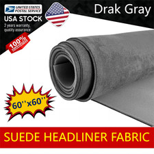 24sqft Suede Headliner Fabric Foam Back Auto Roof Repair Upholstery Material
