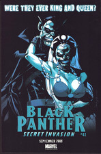 2008 Marvel Secret Invasion Black Panther PRINT AD - Storm Jason Pearson Art 00s