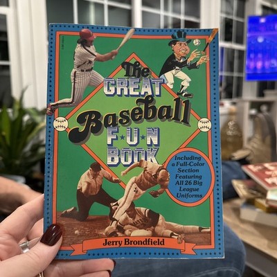 Vintage 1982 The Great Baseball Fun Book Great Condition