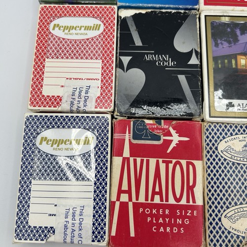 Lot 22 Full Decks Vintage Playing Cards Hoyle Disney Casino Maverick Marvel Etc - Picture 5 of 16