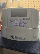 Easy One Diagnostic Spirometer W Base Model 2001 And Mouth Piece Lot