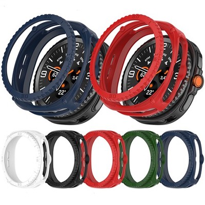 For Samsung Galaxy Watch 8 Classic 46MM Rugged TPU Protective Bumper Case Cover
