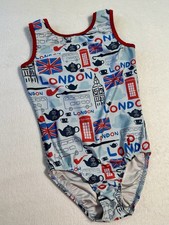 PLUM PracticeWear LEOTARD Gymnastics LONDON UK Tank NOT FLIP-SIDE GK Similar AL