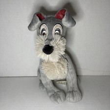 Disney Lady  The Tramp Small Dog Plush RARE Just Play