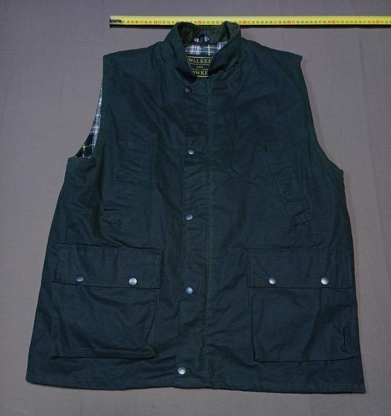 Men Walker & Hawkes Vest Khaki Denim 38 / M / 46