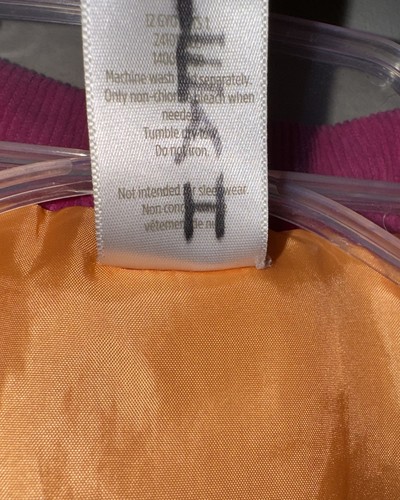 Gymboree Corduroy Jacket Hot Pink Orange Toggles Girls 7/8 Pockets Lined School - Picture 7 of 11