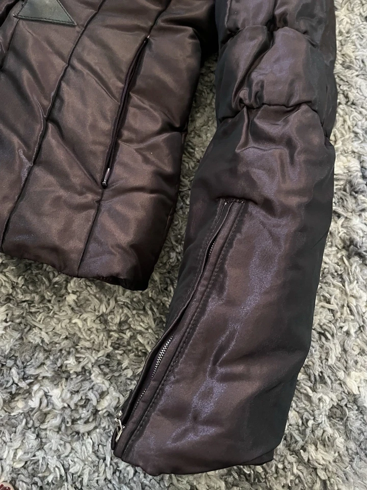 Chaqueta de esquí con capucha de piel para mujer talla 2 POST CARD Foto 4 de 4