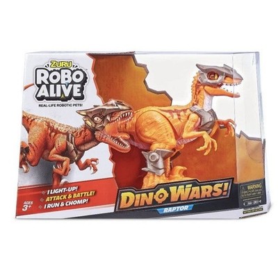 ZURU Robo Alive Dino Wars Raptor Real Life Robotic Pet Toy NEW