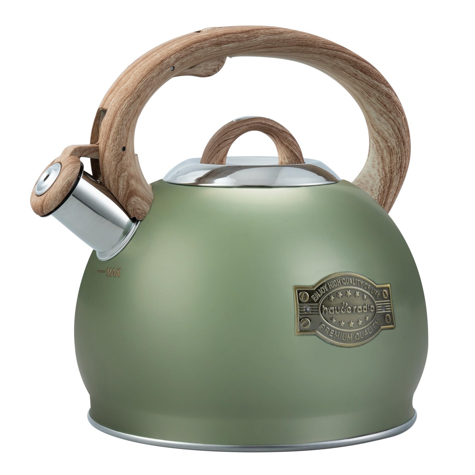 Tea Kettle Stovetop, 2.7 Quart Stove Top Whistling Tea Kettle, Teapot Kettles...