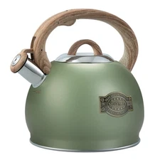 Tea Kettle Stovetop, 2.7 Quart Stove Top Whistling Tea Kettle, Teapot Kettles...