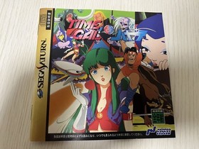 Time Gal & Ninja Hayate W/Manual Sega Saturn SS Good Used Game NTSC-J Japan JP