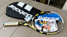 New Old Stock RARE Babolat Aero Pro Drive GT 2010 4 3/8 Tennis Racquet W/Bag