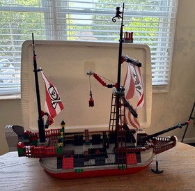 Lego 7075 Captain Redbeard's Pirate Ship - Complete But Missing 1 Minifig - Read