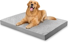 Orthopedic Dog Bed for Large Dogs, Egg Crate Foam  Removable Cover, Washable