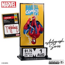 Mcfarlane Spiderman #1 Gold Label Corner Box Spider-Man Autograph Series Marvel
