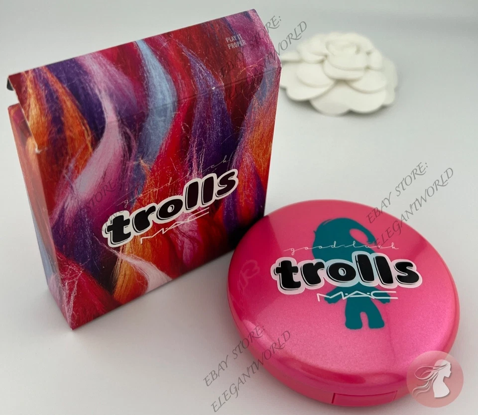 Mac Beauty Powder PLAY IT PROPER Trolls Collection, New In Box 100% AUTHENTIC - Image 2 of 4