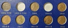 Lincoln Wheat Penny set of 85 (1909-1940) missing 4 - Library of Coins Album