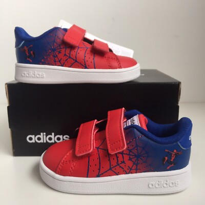 adidas advantage spider man trainers