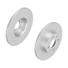 f.becker Bremsscheiben Voll Vorne Rechts Links für ALFA ROMEO 155 FIAT 500 C 