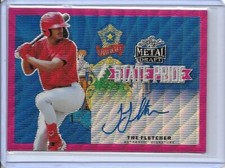2019 Leaf Metal TREJYN TRE FLETCHER Pride Pink Wave Prismatic Auto RC 3/10 Cards